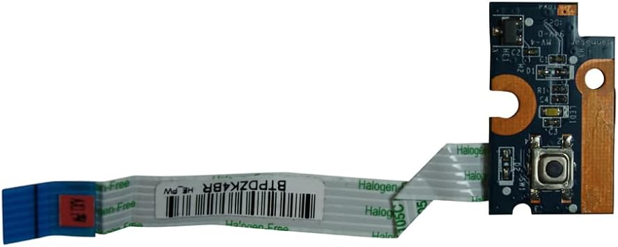Power4Laptops Replacement Laptop Power Button Board with Cable Compatible with Compaq Presario CQ42-451TU