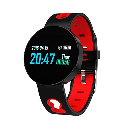 Hffan  Smartwatch Smart Armband Sportuhr Herzfrequenz-Blutdruckmessgerät Tracker Intelligentes Armband Bluetooth Uhr Informationen Schieben Tracking