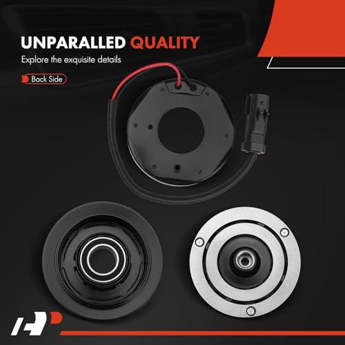 A-Premium Air Conditioner AC Compressor Clutch Kit Compatible with Jeep WJ Series Grand Cherokee 1999-2004, TJ Series Wrangler 2000-2006, TJ 2000-2006, 4.0L by A-Premium - Image 5