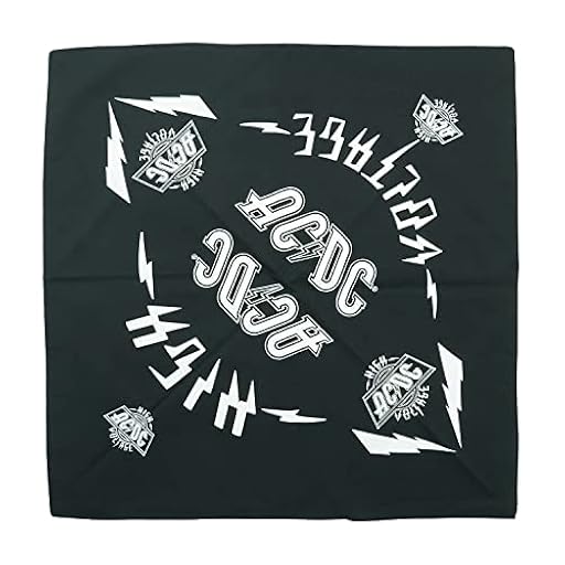 AC/DC Pañuelo High Voltage Band Logo Nuevo Oficial Negro | Ya disponible en tu tienda friki favorita! En mundofriki.es! AC/DC Pañuelo High Voltage Band Logo Nuevo Oficial Negro | Ya disponible en tu tienda friki favorita! En mundofriki.es!