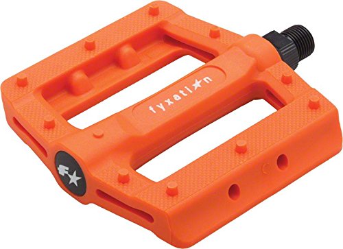 Fyxation Gates Slim Platform Pedal, Orange, Standard, (Pd1047) #TOP1