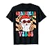 Groovy Santa Peace Christmas Vibes Retro Xmas Men Women Kids T-Shirt