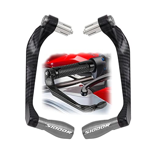 Protège-mains moto pour BMW S1000R et guidons universels gris