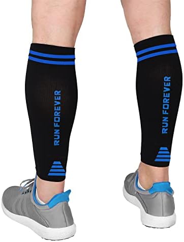 Run Forever Calf Compression Sleeve for Men & Women, 20-30mmHg Compression