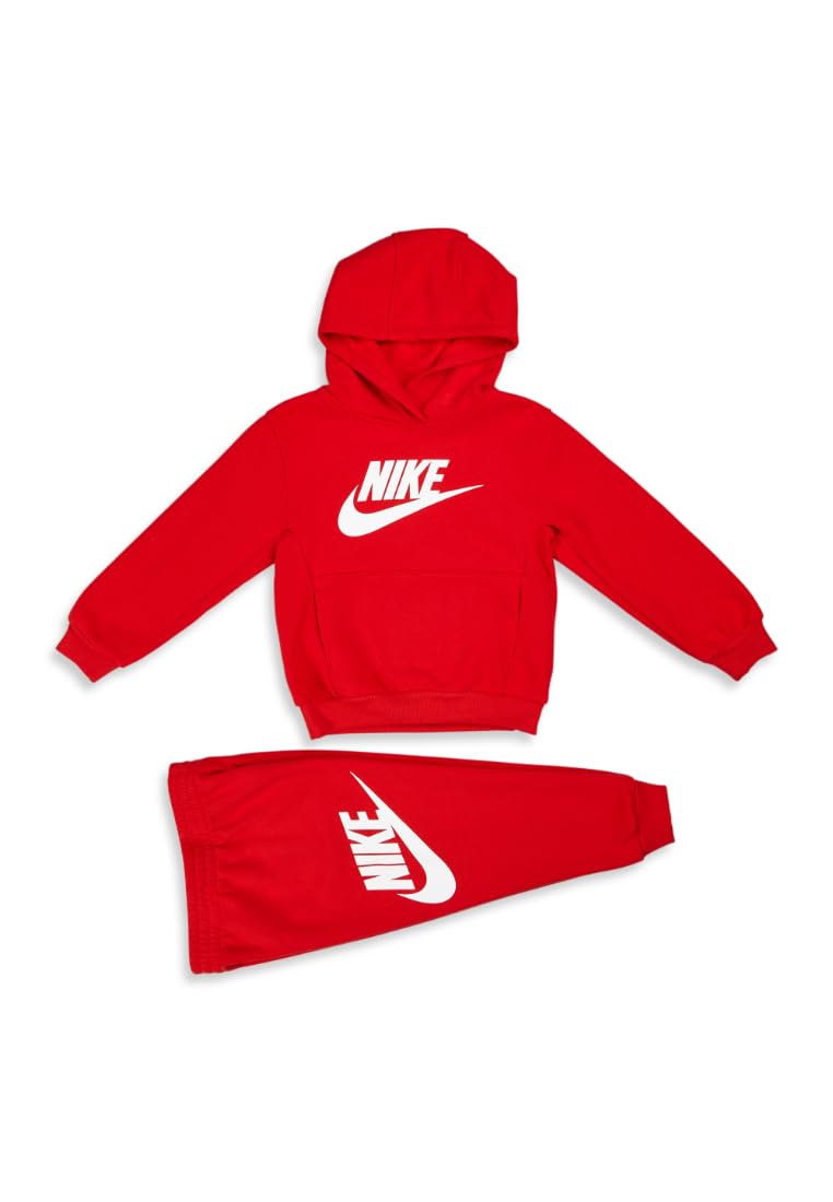 Nike Boys Nkn Club French Terry Set TrackSuit, Red, 0 Months EU