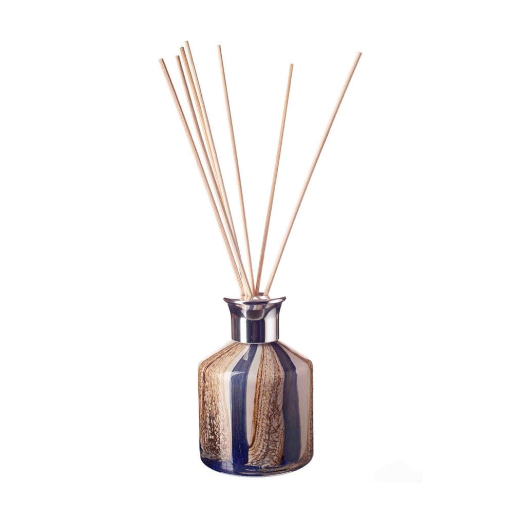 Reed Diffuser Small Cylinder in Beige and Blue (Naval Oak)
