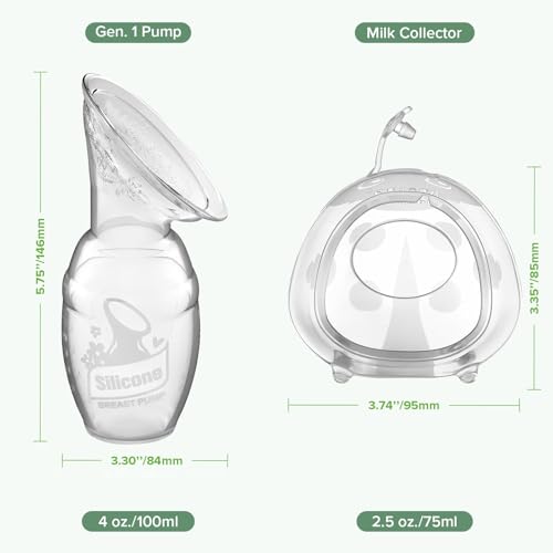 Extractores manual de leche Haakaa con lima para bebé miniatura 2