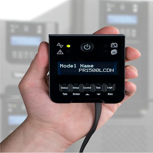 CyberPower PR1500LCDN 15A Smart App Sinewave UPS Battery Backup and Surge Protector, 1500VA/1500W, 8 Outlets, AVR, Mini-Tower, Pre-Installed RMCARD205, UL Certified by CyberPower - Image 8