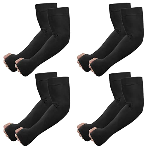 Newbyinn UV Sun Protection Arm Sleeves with Thumb Hole for Men Women Youth, Cooling Sleeve to Cover...