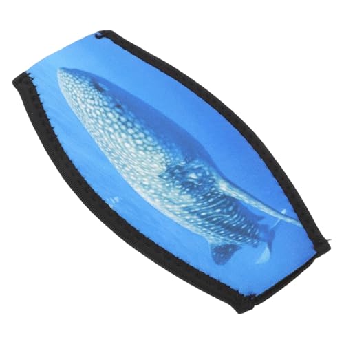DOITOOL Neoprene Dive Mask Strap Cover Double-layer Non-slip Swimming Goggles Replacement Strap for Snorkeling and Scuba Diving Whale Shark Pattern