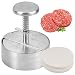 Produktbild Burgerpresse mit Frühling PRO 11,5cm + 100 Blatt Backpapier, Edelstahl Burger Pattie Presse, Hamburgerpresse Patty Presse Burgerpatties Hamburgerpresse Pattie Presse Burger mit Antihaftbeschichtung