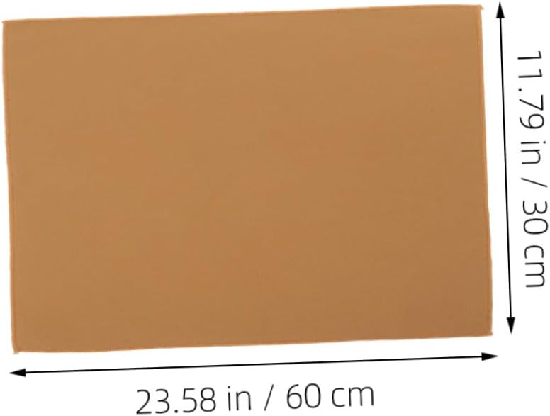 Microfiber Car Wash Towel Dual-Sided Thick Absorbent Car Drying Cloth 30x60cm Gray-Beige for Exterior Detailing and Quick Drying