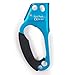EPIC PEAK Right Hand Ascender - Strong Climbing Equipment with Ergonomic Rubber Handle and Steel Cam - Best Used with 8-12mm Rope - Sport Climber, Arborist, and Mountaineering Safety Tool with Decal