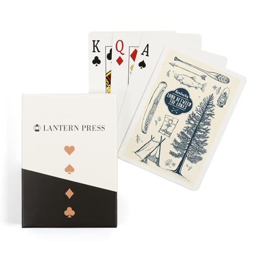 Lantern Press Land Between The Lakes, 52 Naipes Poker