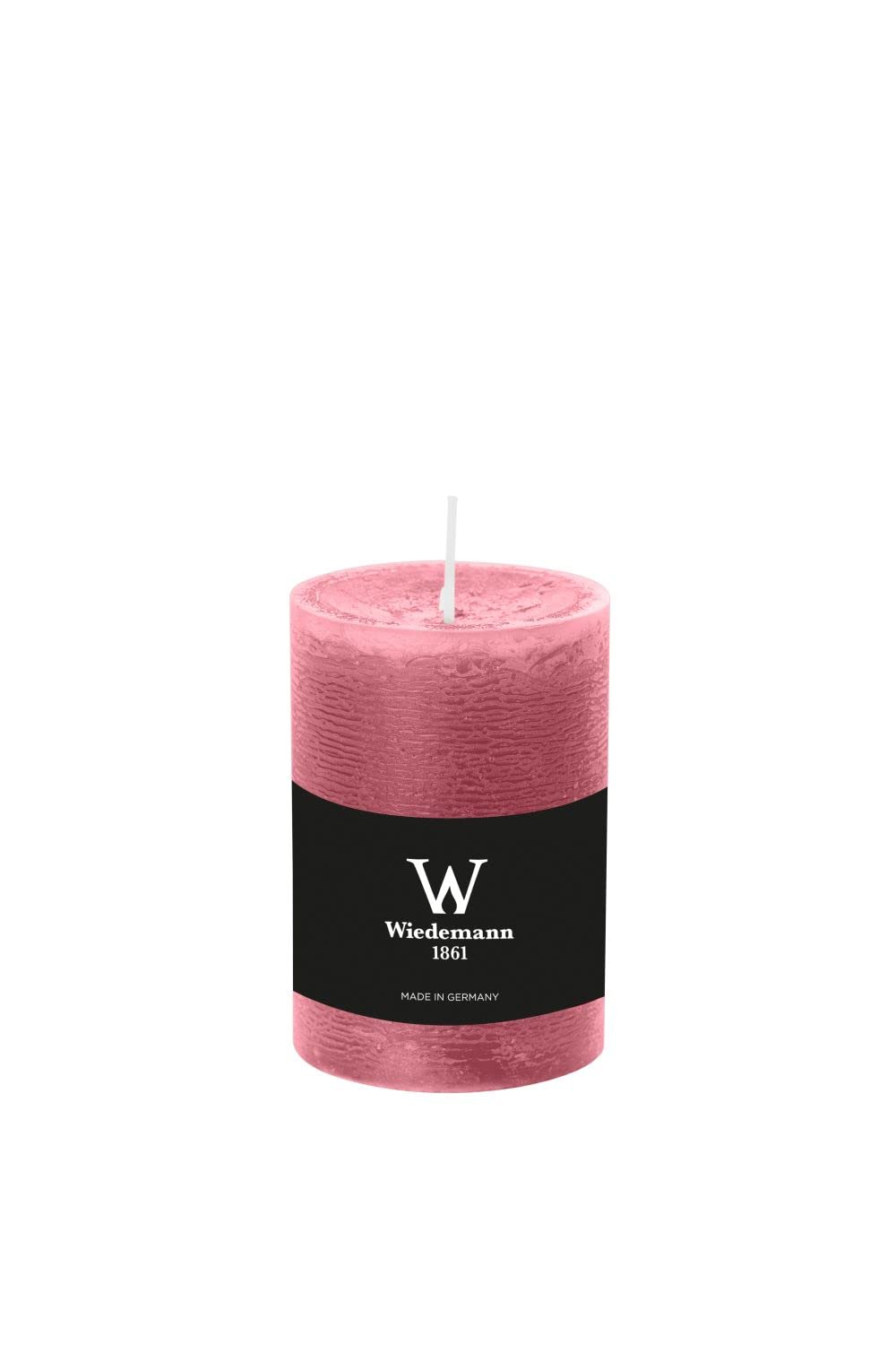 INNA-Glas Pillar Candle Aurora, Dusky Pink, 4"/10 cm, Ø2.7/6,8 cm, 42h