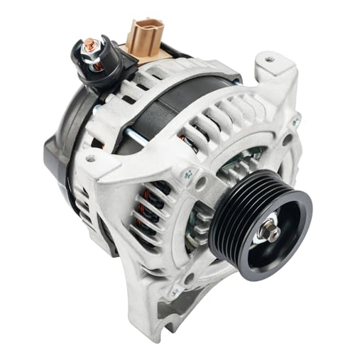 Image of PHILTOP New Alternator 11432N Compatible with Ford E-350 Super Duty, E-250 | 155Amp Alternator for E-350 Super Duty, E-250, Grand Marquis, E-150, Town Car, Crown Victoria, E-450 Super Duty