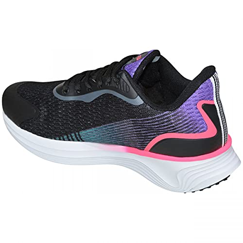 Tênis Fila Atmosphere, Feminino Preto/Lilás/Azul 37