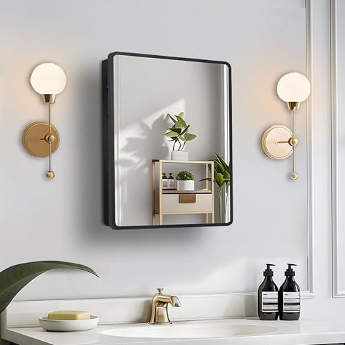 Habison Medicine Cabinet with Mirror image