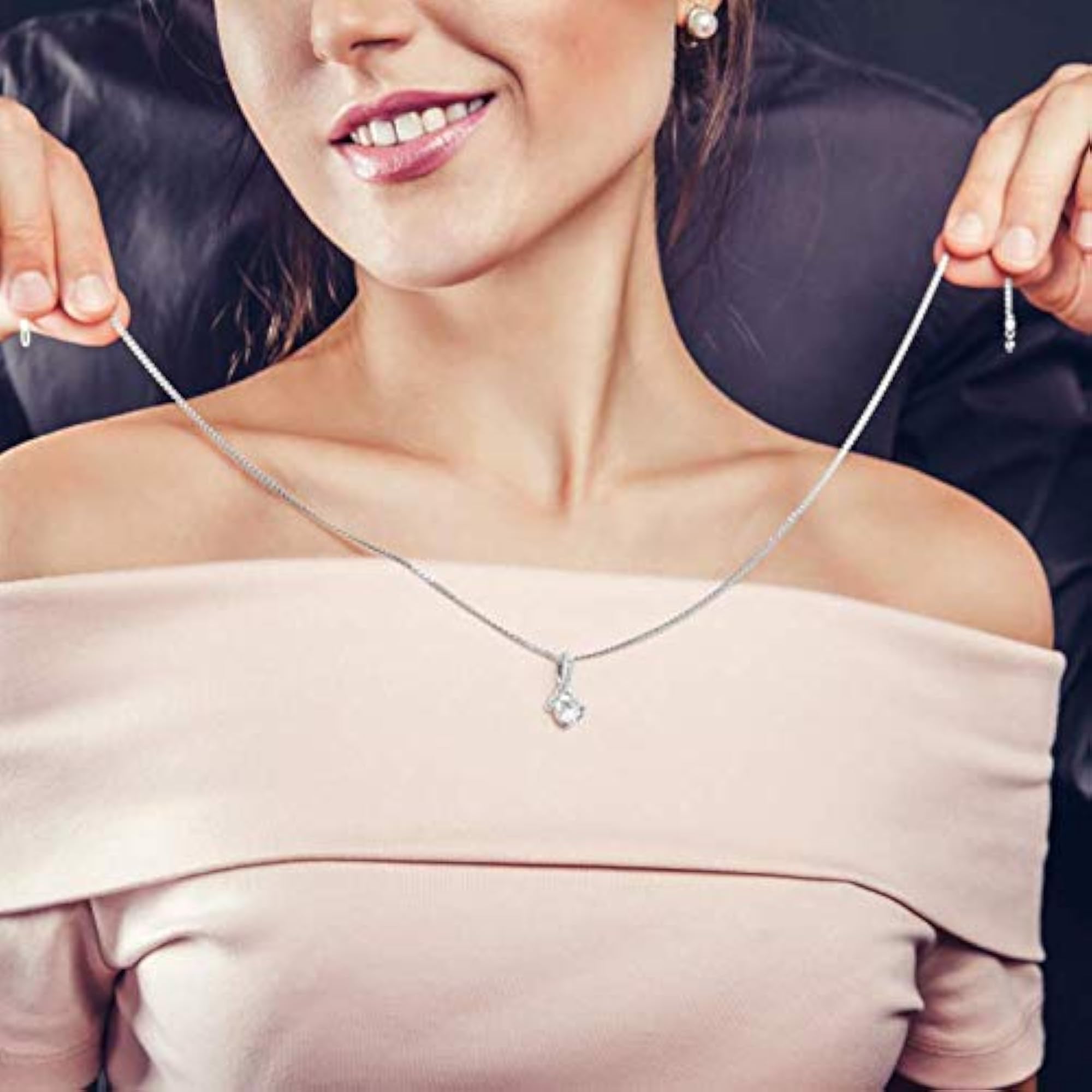 925 Sterling Silver Pendant with Certificate, Meaningful Gift for Mom