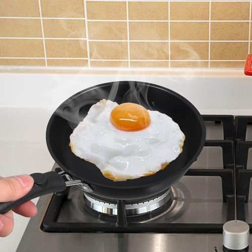 Mini poêle à omelette Uonlytech en fer avec poignée confortable pour cuisine de restaurant - 8