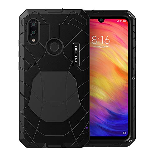 Feitenn Redmi Note 7 Case, Redmi Note 7 Case Heavy Duty, Gorilla Glass