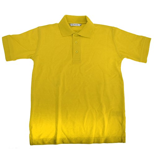 Image of Kustom Kit Klassic Childrens Superwash 60 Polo Shirt (3-4) (Canary)