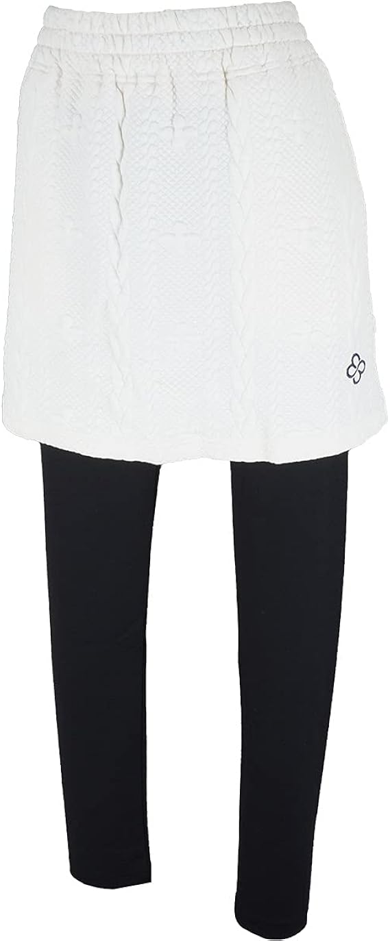 Amazon Co Jp マリ クレール レディース ゴルフウェア スカート 秋 冬 レギスカ 表面に凹凸感でケーブル模様を表現 Marie Claire ファッション