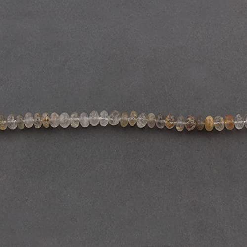 Citrine Faceted Roundelles 8mm-9mm pour remplacer vos perles ternes