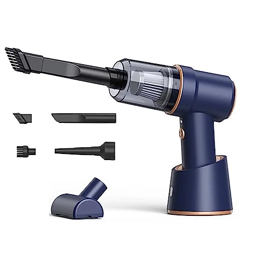 CHANGLKJ Handheld Cordless Car Vacuum, 4000 Pa Small Car