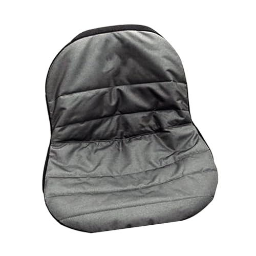 Deluxe Lawn Mower Seat Cover, Tractor Seat Cover, Solid Lawn Mower Tractor Seat Cover Black, Oxford Cloth Tractor Seat Cover, Oxford Cloth Useful Lawn Mowing Accessories for Most Tractor Seats, Gray