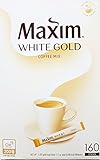 Maxim Korean Instant Coffee 160 sticks (White Gold)