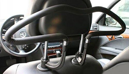 Electronic grace Car Seat Hangers,double Vehicle Hangers, Auto Seat Headrest Clothes Jackets Suits Holder Metal Car Coat Hanger