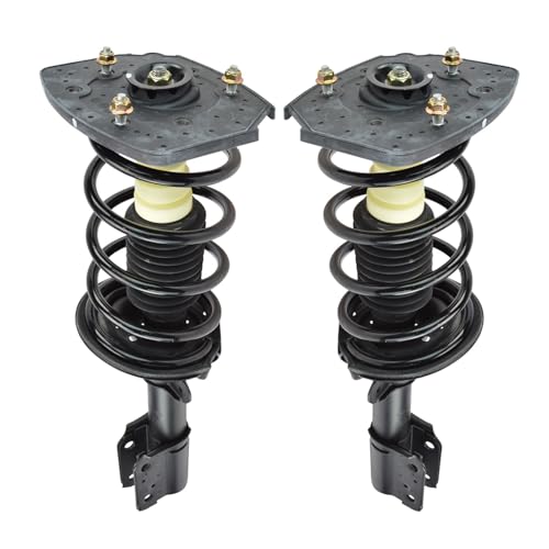 Image of TRQ Rear Strut and Spring Assembly Set 2 Piece | For 1997-2005 Buick Century 97-04 Regal 97-03 Pontiac Grand Prix
