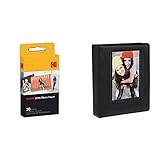 Zink Kodak 2'x3' Premium Zink Photo Paper (20 Sheets) with Zink 2x3 64-Pocket Mini Photo Album,...