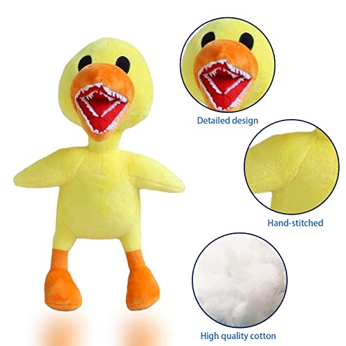 Rainbow Friends Plush Toys, Funny Rainbow Friends Stuffed Animal Plush Toys, Horror Games Stuffed Toys, Christmas Party Gifts For Kids（Yellow #TOP3
