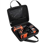 Hermitshell Hard Travel Case for BLACK+DECKER 12V MAX Cordless Drill/Driver (BDCDD12C)