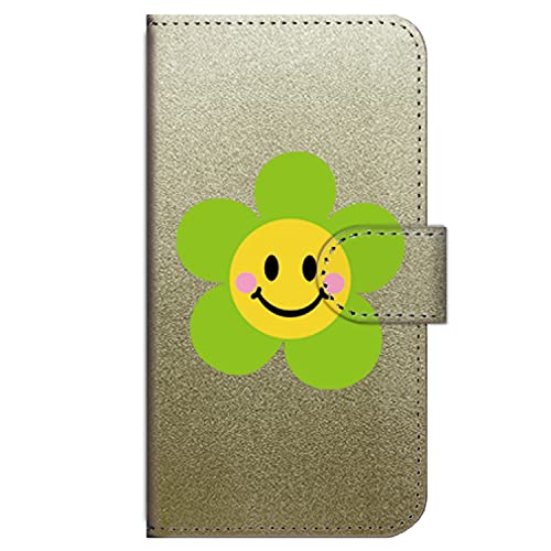 �K�[���Y�l�I �ėp AQUOS wish5 SH-52F �ƌ݊����̂���P�[�X �蒠�^ �X�}�z�P�[�X �g�уJ�o�[ �ϏՌ� (SMILE*flower �O���[��) SHARP SH-52F-PD-SVR-YSZ-0244