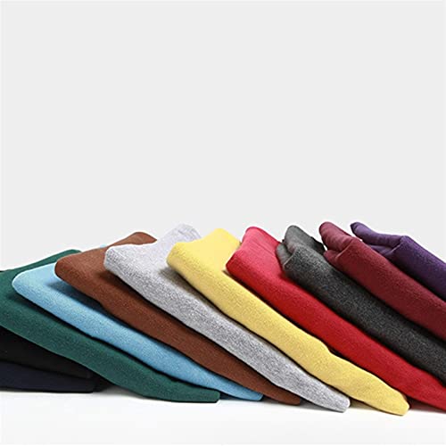 RSTJBH Suéter de algodão masculino manga longa pulôveres masculino gola V suéter solto roupa de tric