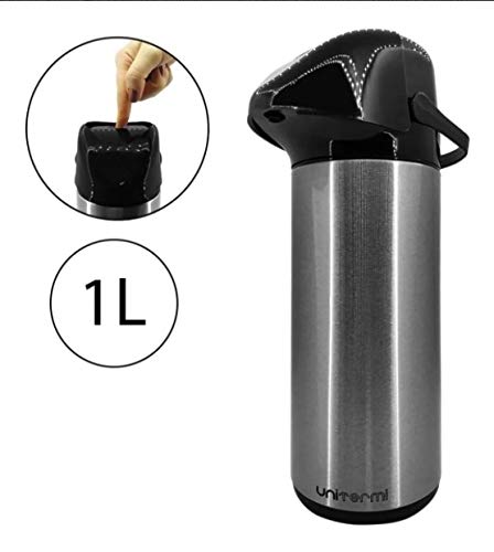 Garrafa Térmica Unitermi Verona 1 Litro Inox