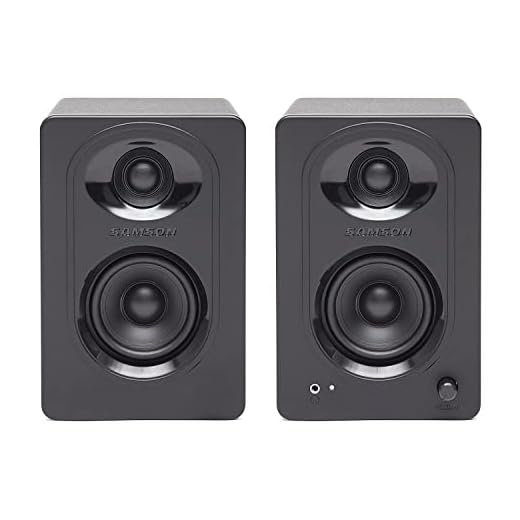 Samson MediaOne M30 Powered Studio Monitors (Pair) (B-Stock)