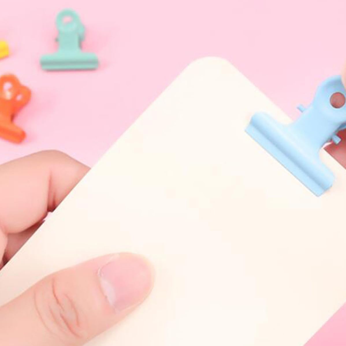 12pcs Colorful Plastic Sealing Clips for Snacks Food Storage image 2