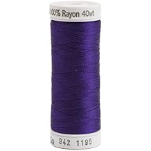 Sulky 942-1195 Rayon Thread for Sewing, 250-Yard, Dark Purple