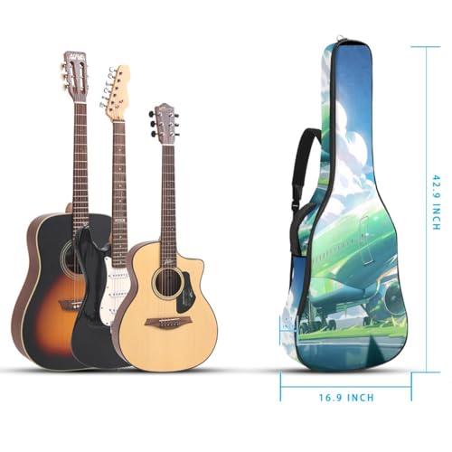 Housse guitare acoustique imperméable résolvant les risques de chocs et d'humidité