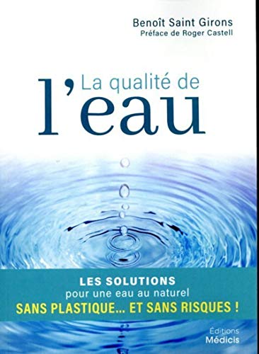 livre La qualité de l'eau