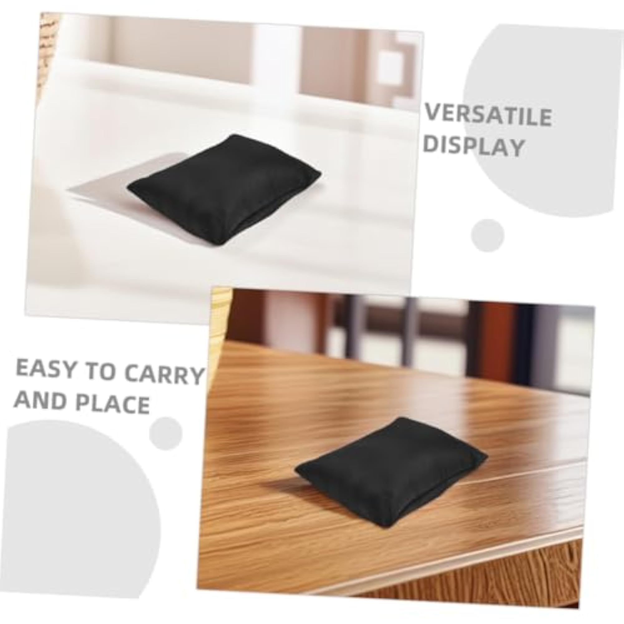 12Pcs Jewelry Pillow Cushion Elegant PU Display Pad for Bracelets and Watches Compact and Multifunctional Jewelry Showcasing and Easy