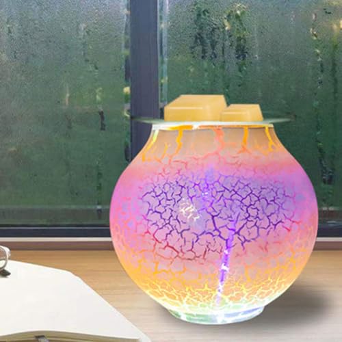 Baluue 2Pcs Replacement Wax Melt Warmer Dish, 8mm Thick Glass Plate for Scented Wax Melts Fits Most Wax Warmers, for Scented Aroma Lamp Oil Tart Warmer - Thumbnail 5