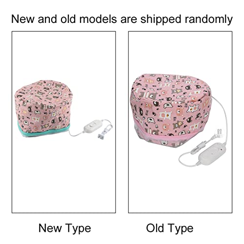 Miniatura 9 de Calefacción eléctrica para el cabello, calentador de vapor para acondicionador profundo, herramienta de cuidado del cabello desmontable, gorro