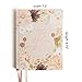 CSB Notetaking Bible, Large Print Hosanna Revival Edition, Blush Cloth Over Board, Black Letter, Single-Column, Journaling Space, Reading Plan, Easy-to-Read Bible Serif Type