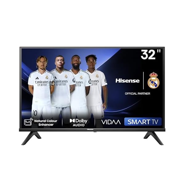 Hisense 32A4N - Smart TV HD 32 Pulgadas, TV con Modo Juego