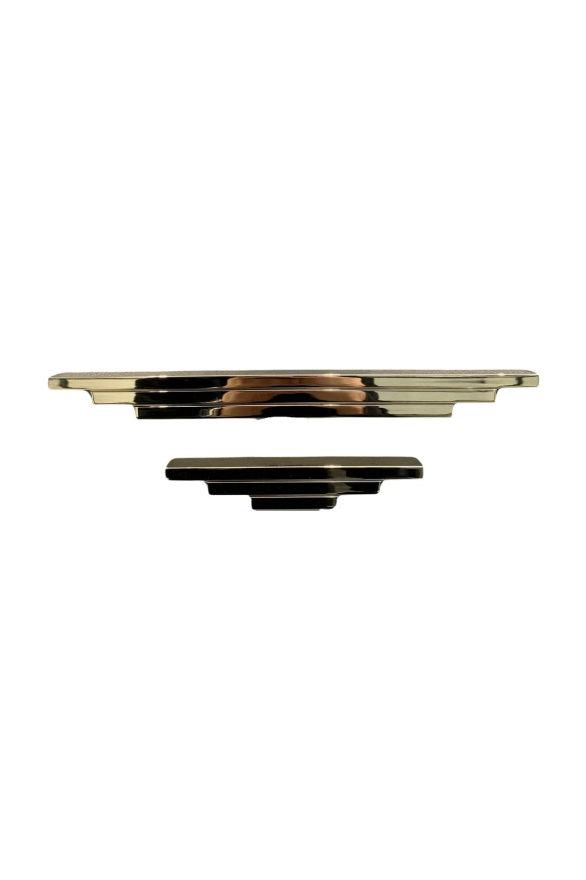 System 9429 Modern Çizgili Kulp Gold Renk 160 Mm Çok Renkli